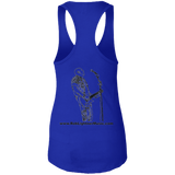 Rob Lightner Logo Icon - NL1533 Next Level Ladies Ideal Racerback Tank