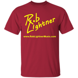 Rob Lightner Yellow Logo - G500B Youth 5.3 oz 100% Cotton T-Shirt