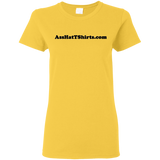 AssHatTShirts.com Ladies' Black Logo Tee - G500L Gildan Ladies' 5.3 oz. T-Shirt