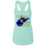 F*CKING FOLLOW the GUIDELINES WV Strong - NL1533 Ladies Ideal Racerback Tank