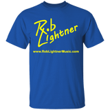 Rob Lightner Yellow Logo - G500B Youth 5.3 oz 100% Cotton T-Shirt