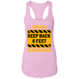 Social Distancing - NL1533 Ladies Ideal Racerback Tank