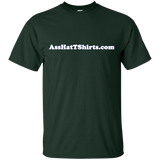 AssHatTShirts.com White Logo - G200 Gildan Ultra Cotton T-Shirt