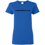 AssHatTShirts.com Ladies' Black Logo Tee - G500L Gildan Ladies' 5.3 oz. T-Shirt