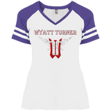 Wyatt Turner DM476 Ladies' Game V-Neck T-Shirt