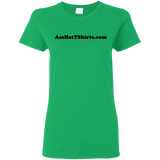 AssHatTShirts.com Ladies' Black Logo Tee - G500L Gildan Ladies' 5.3 oz. T-Shirt