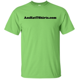 AssHatTShirts.com Kid's Black Logo T-Shirt - G200B Gildan Youth Ultra Cotton