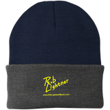 Rob Lightner Yellow Logo CP90 Port Authority Knit Cap