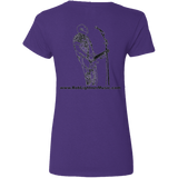 G500VL Gildan Ladies' 5.3 oz. V-Neck T-Shirt