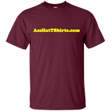 AssHatTShrits.com Kid's Yellow Logo T-Shirt - G200B Gildan Youth Ultra Cotton