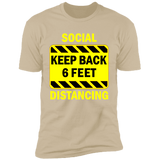 Social Distancing - NL3600 Premium Short Sleeve T-Shirt