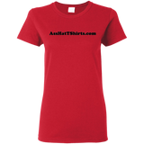 AssHatTShirts.com Ladies' Black Logo Tee - G500L Gildan Ladies' 5.3 oz. T-Shirt