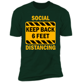 Social Distancing - NL3600 Premium Short Sleeve T-Shirt