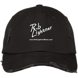 Rob Lightner White Logo DT600 District Distressed Dad Cap