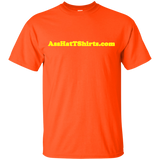 AssHatTShrits.com Kid's Yellow Logo T-Shirt - G200B Gildan Youth Ultra Cotton