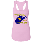 F*CKING FOLLOW the GUIDELINES WV Strong - NL1533 Ladies Ideal Racerback Tank