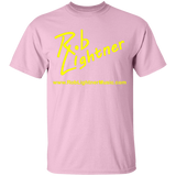 Rob Lightner Yellow Logo - G500B Youth 5.3 oz 100% Cotton T-Shirt