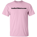 AssHatTShirts.com Kid's Black Logo T-Shirt - G200B Gildan Youth Ultra Cotton