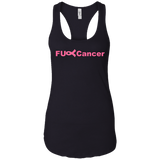 FUC< Cancer NL1533 Next Level Ladies Ideal Racerback Tank
