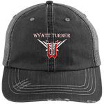 Wyatt Turner 6990 Distressed Unstructured Trucker Cap