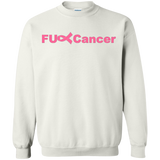 FUC< Cancer G180 Gildan Crewneck Pullover Sweatshirt  8 oz.