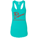 Rob Lightner Red Logo - NL1533 Next Level Ladies Ideal Racerback Tank