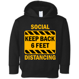 Social Distancing - 3326 Toddler Fleece Hoodie