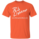 Rob Lightner White Logo - G500B Youth 5.3 oz 100% Cotton T-Shirt