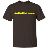 AssHatTShrits.com Kid's Yellow Logo T-Shirt - G200B Gildan Youth Ultra Cotton