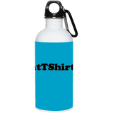 AssHatTShirts.com Black Logo 23663 20 oz. Stainless Steel Water Bottle