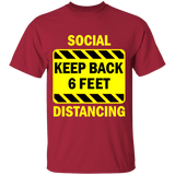 Social Distancing - G500B Youth 5.3 oz 100% Cotton T-Shirt