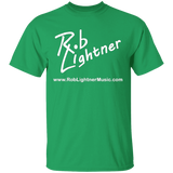 Rob Lightner White Logo - G500B Youth 5.3 oz 100% Cotton T-Shirt