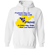 F*CKING FOLLOW the GUIDELINES WV Strong - G185 Pullover Hoodie 8 oz.