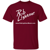 Rob Lightner White Logo G500 Gildan 5.3 oz. T-Shirt