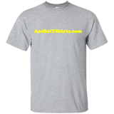 AssHatTShrits.com Kid's Yellow Logo T-Shirt - G200B Gildan Youth Ultra Cotton