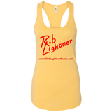 Rob Lightner Red Logo - NL1533 Next Level Ladies Ideal Racerback Tank