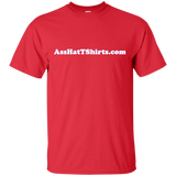 AssHatTShirts.com White Logo - G200 Gildan Ultra Cotton T-Shirt