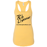 Rob Lightner Logo Icon - NL1533 Next Level Ladies Ideal Racerback Tank
