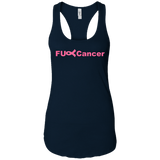 FUC< Cancer NL1533 Next Level Ladies Ideal Racerback Tank