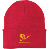 Rob Lightner Yellow Logo CP90 Port Authority Knit Cap