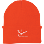 Rob Lightner White Logo CP90 Port Authority Knit Cap