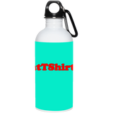 AssHatTShirts.com Red Logo 23663 20 oz. Stainless Steel Water Bottle