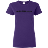 AssHatTShirts.com Ladies' Black Logo Tee - G500L Gildan Ladies' 5.3 oz. T-Shirt