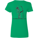 G500VL Gildan Ladies' 5.3 oz. V-Neck T-Shirt