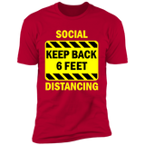 Social Distancing - NL3600 Premium Short Sleeve T-Shirt