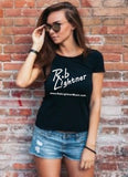 Rob Lightner White Logo NL3600 Next Level Premium Short Sleeve T-Shirt